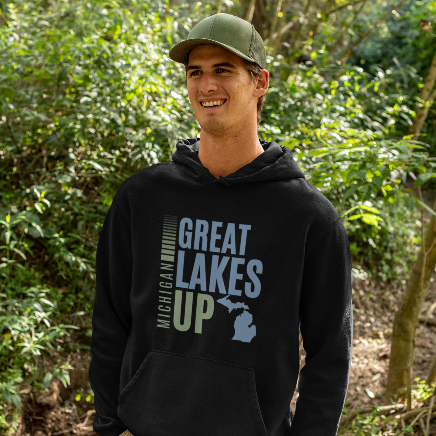 Michigan Great Lakes, UP Graphic Hoodie - Unisex