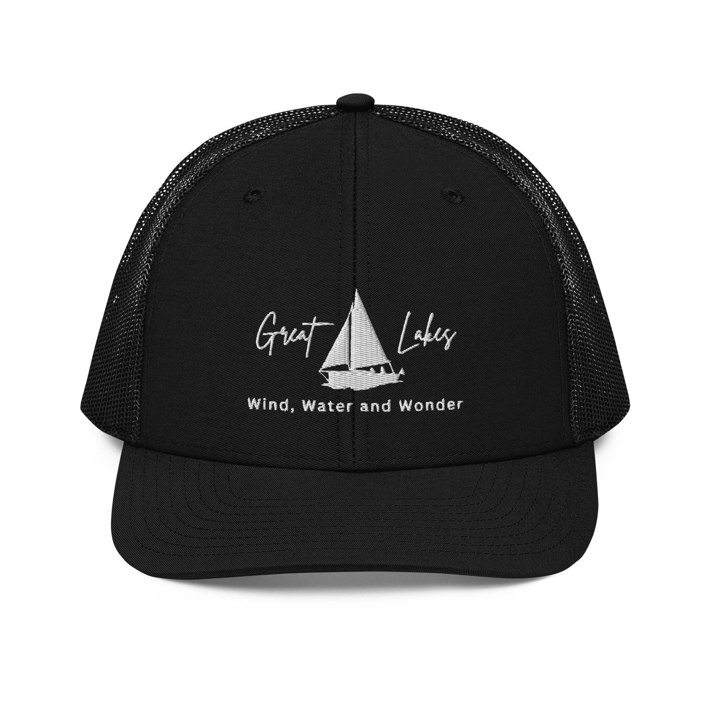 Great Lakes Trucker Hat - Wind, Water and Wonder