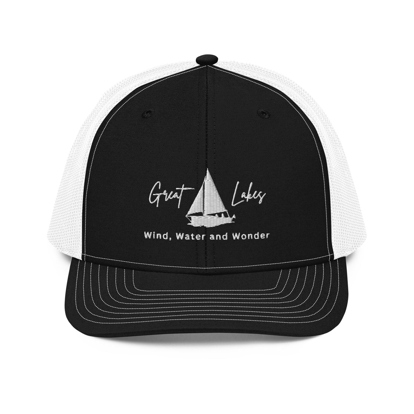 Great Lakes Trucker Hat - Wind, Water and Wonder