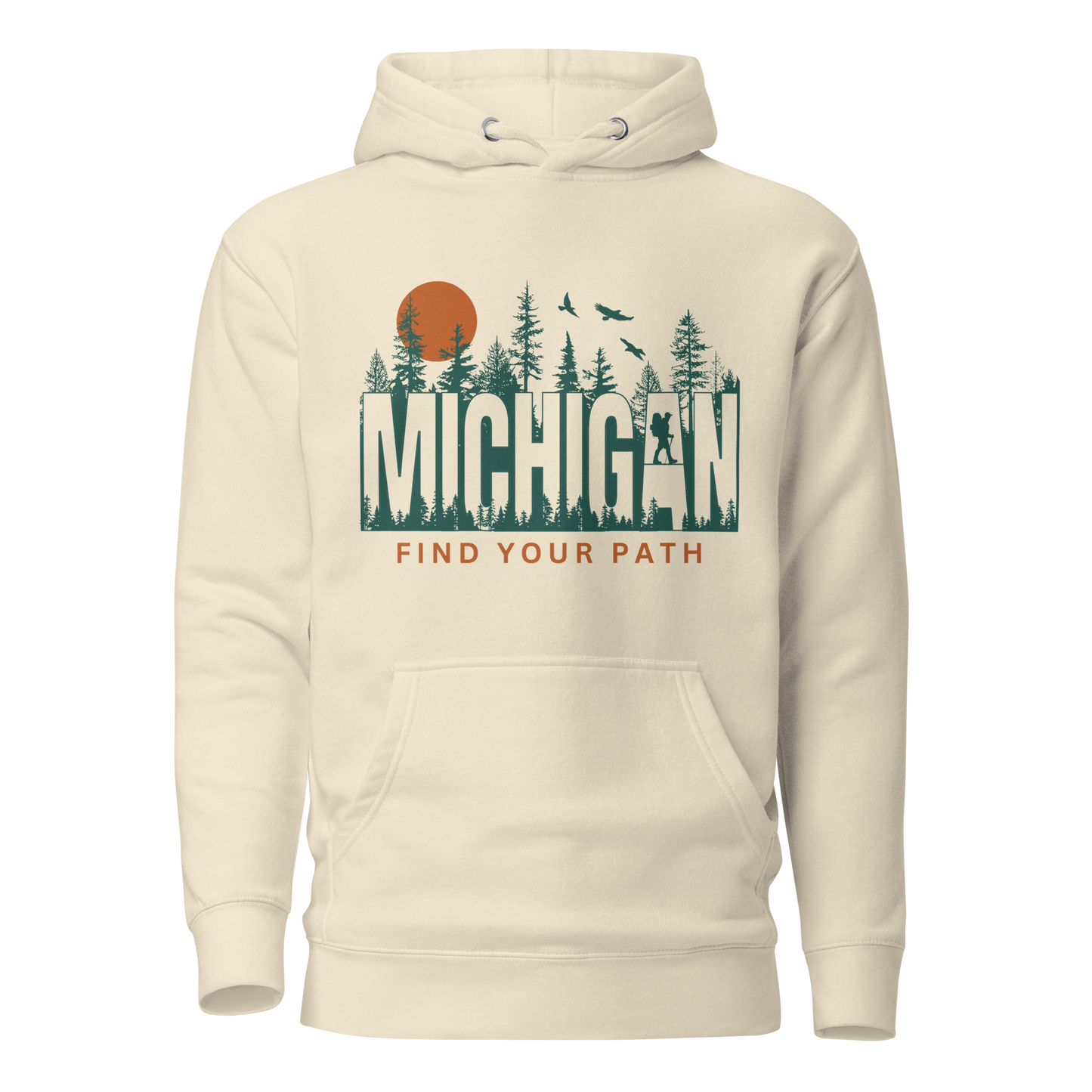 Michigan Find Your Path Hoodie - Unisex