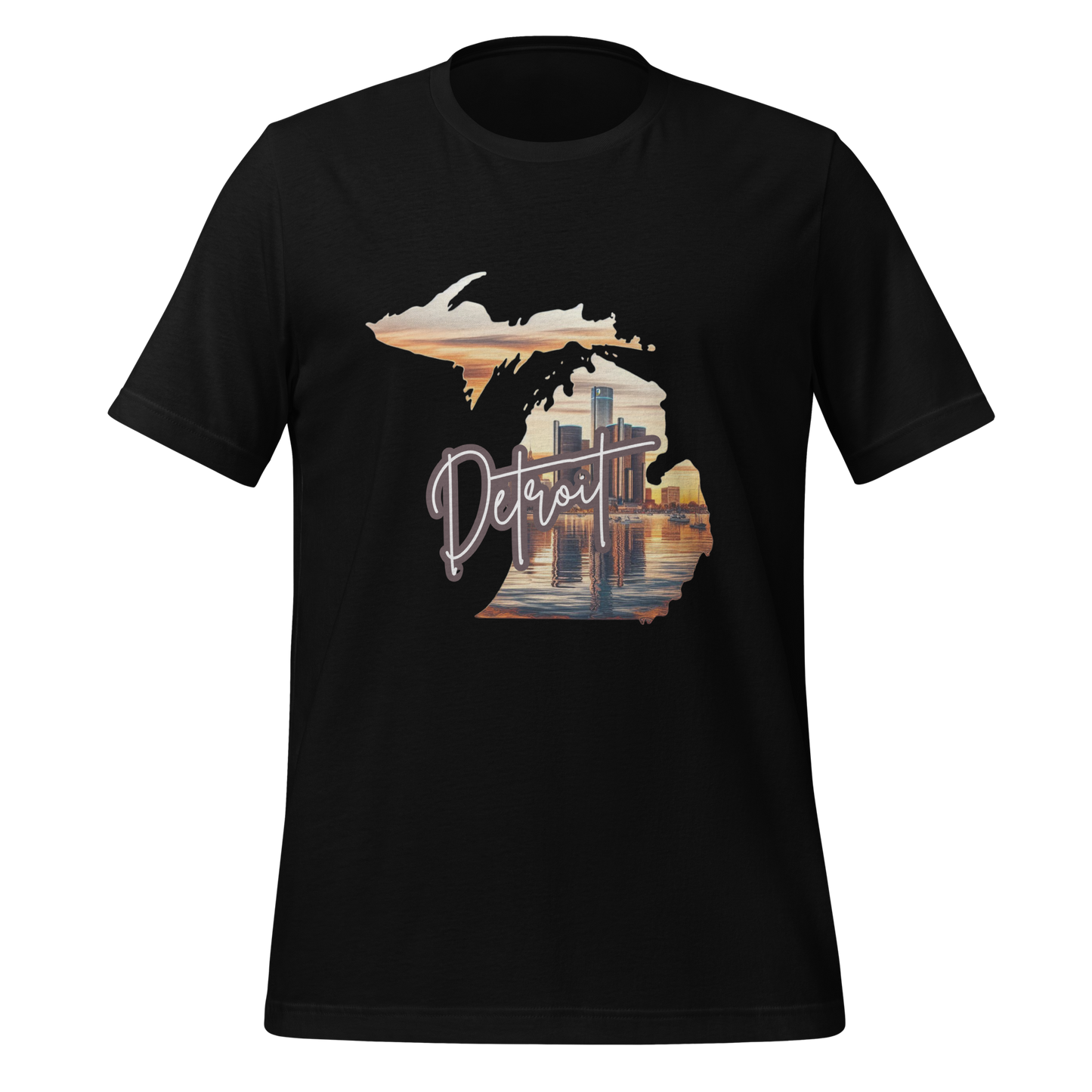 Detroit Skyline T-Shirt - Unisex