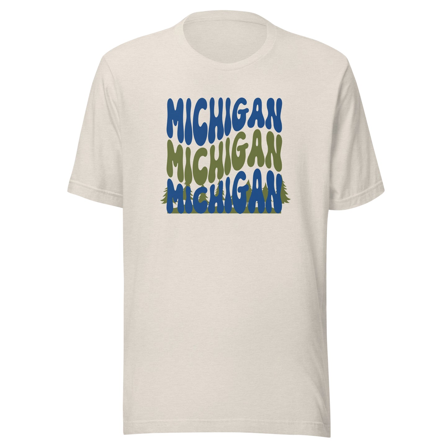 Unisex Michigan Wavy T-Shirt