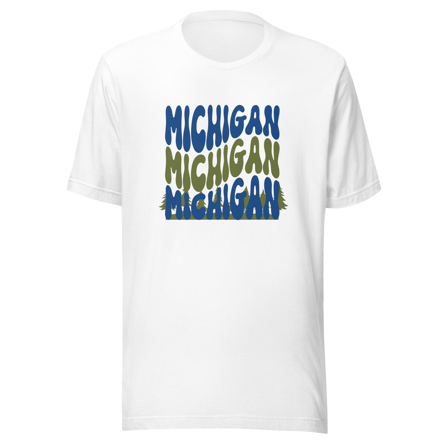 Unisex Michigan Wavy T-Shirt